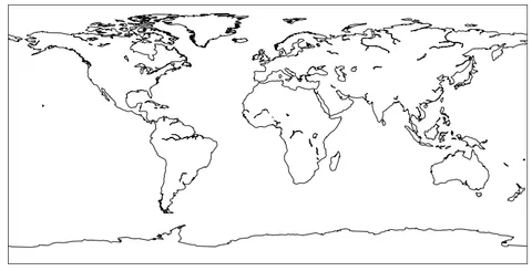 Basic background map with Python and Basemap
