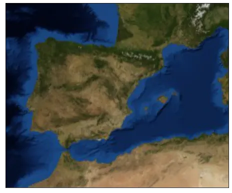 Basic background map with Python and Basemap: Background Layer