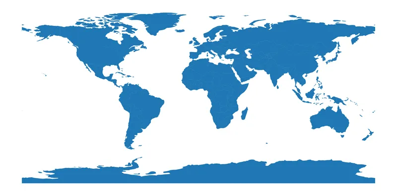 Change map projection in Python charts: Default map