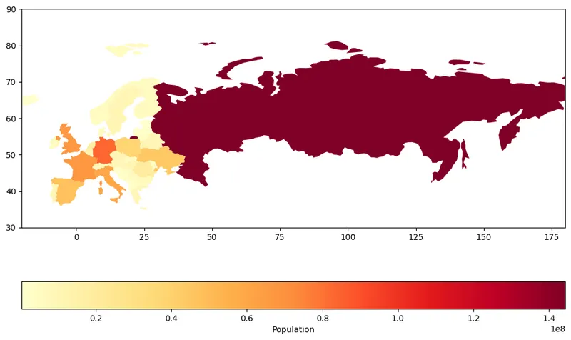 Introduction to geopandas: Visualizing Geospatial Data