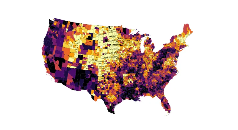 Choropleth map with python and geopandas: Choropleth map with GeoPlot