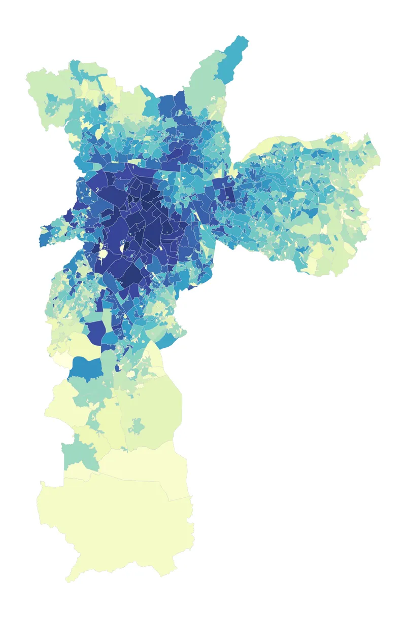 Combine a choropleth map and a barplot in Python: Choropleth map