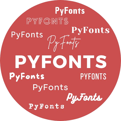 pyfonts logo