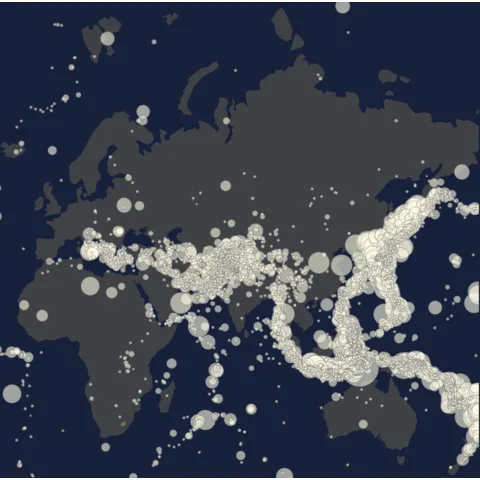 Customize style and colors in bubble maps