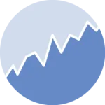 logo of a chart:Area
