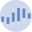 logo of a chart:CandleStick2