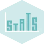 logo of a chart:Stats