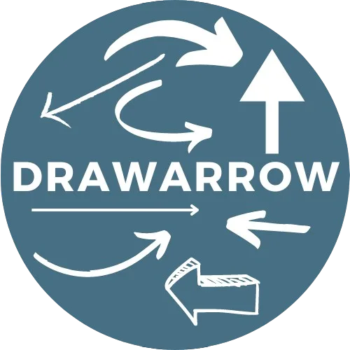 logo of a chart:drawarrow
