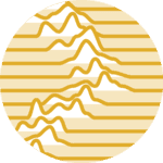 logo of a chart:Joyplot